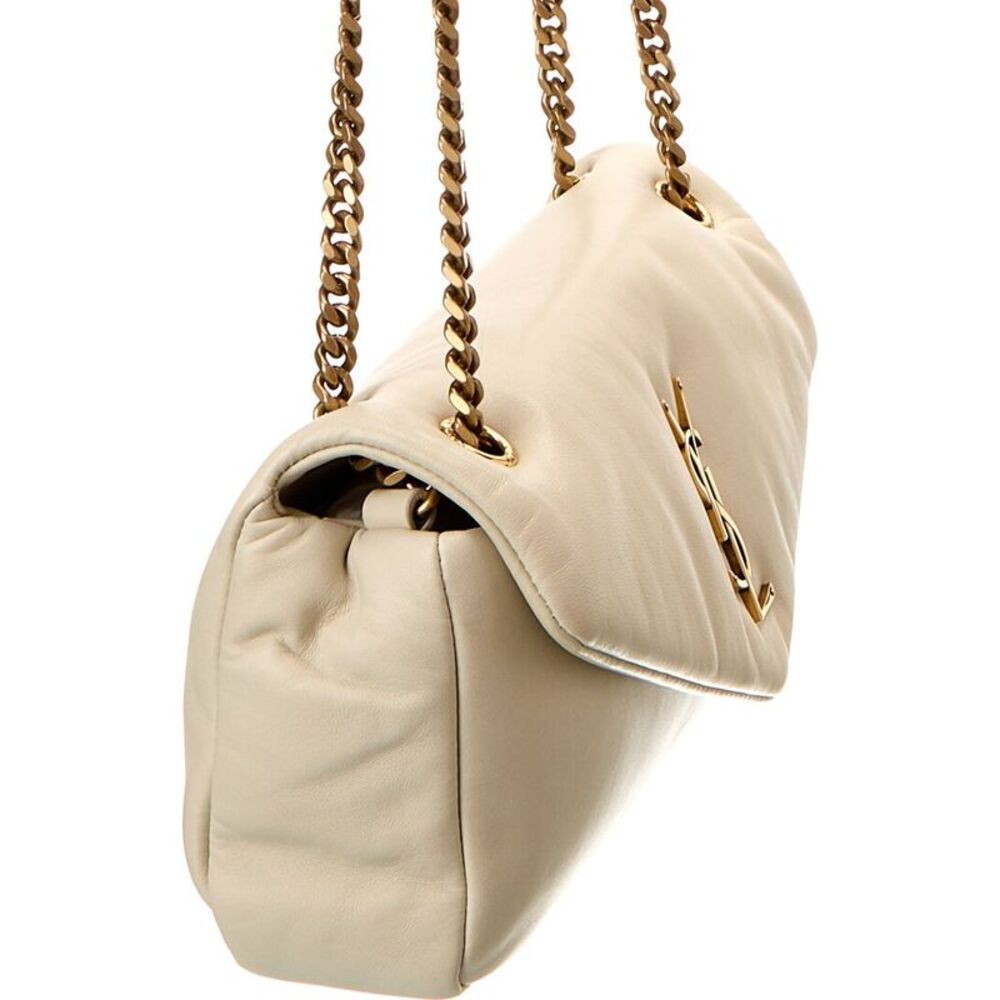 Saint Laurent Calypso Leather Shoulder Bag - Picture 3 of 5